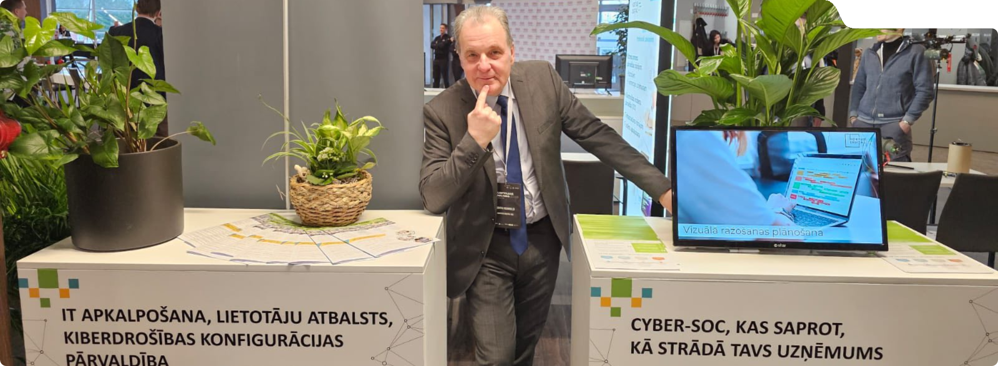 HORTUS Digital konsultants Gints Henkels piedalās Industrijas dienā NBS 2026